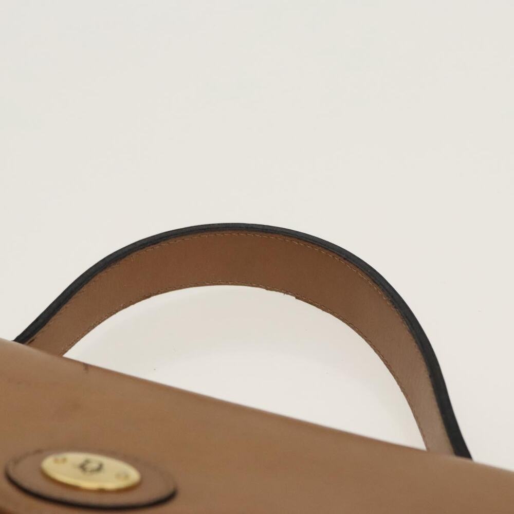 DIOR Honeycomb Canvas Hand Bag Pvc Black Brown - Picture 8 of 12